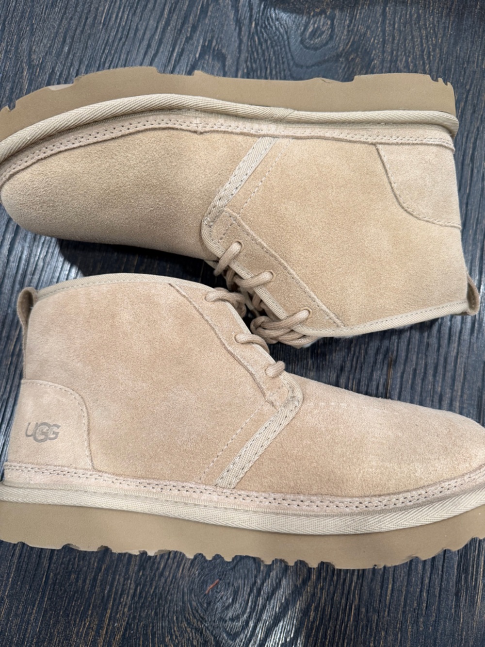 Womens UGG Neumel Chukka Boot - Sand size 6 - new